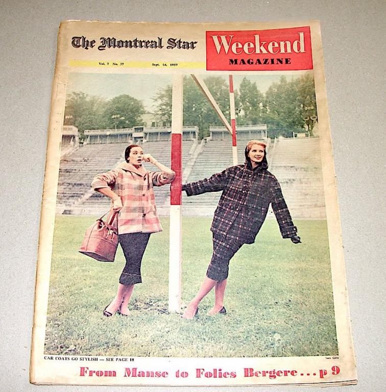 The Montreal Star Weekend Magazine 14 сентября 1957 года