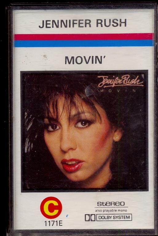 Jennifer Rush – Movin' 1985 Студийная кассета Singapore отл.звук