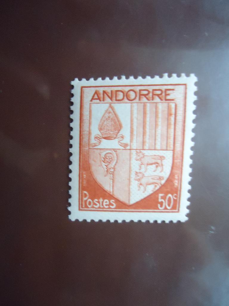 1944 г.  Андорра   Французская.   MNH.
