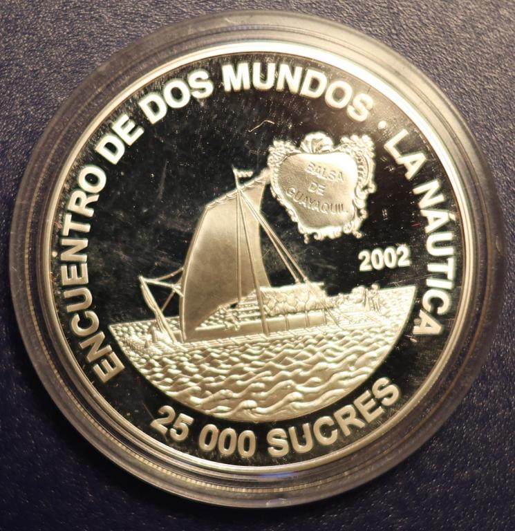 Эквадор 2002 г. 25000 сукре ПРУФ