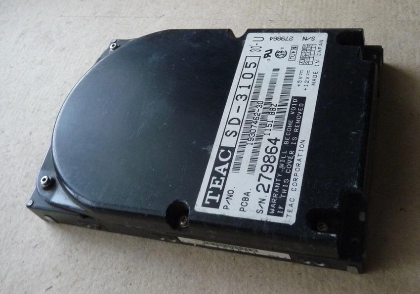 Ретро жесткий диск Teac SD-3105, Made in Japan