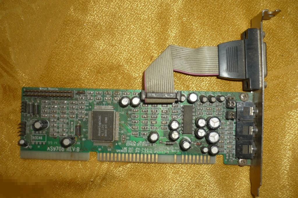 Звуковая карта ретро ISA AL120 Super в коллекцию