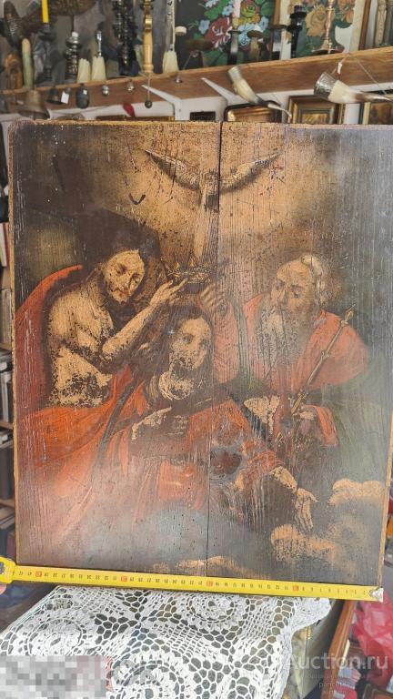 Икона коронование Богородицы.