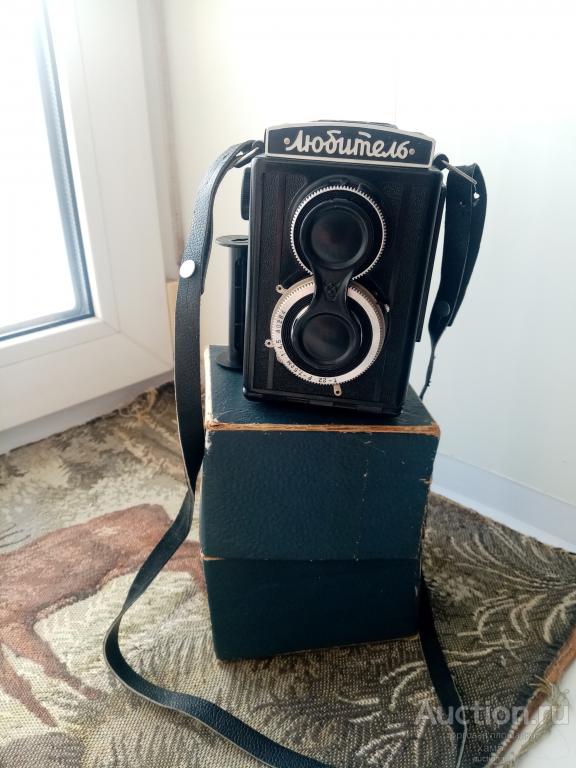 Фотоаппарат Любитель СССР. коробка