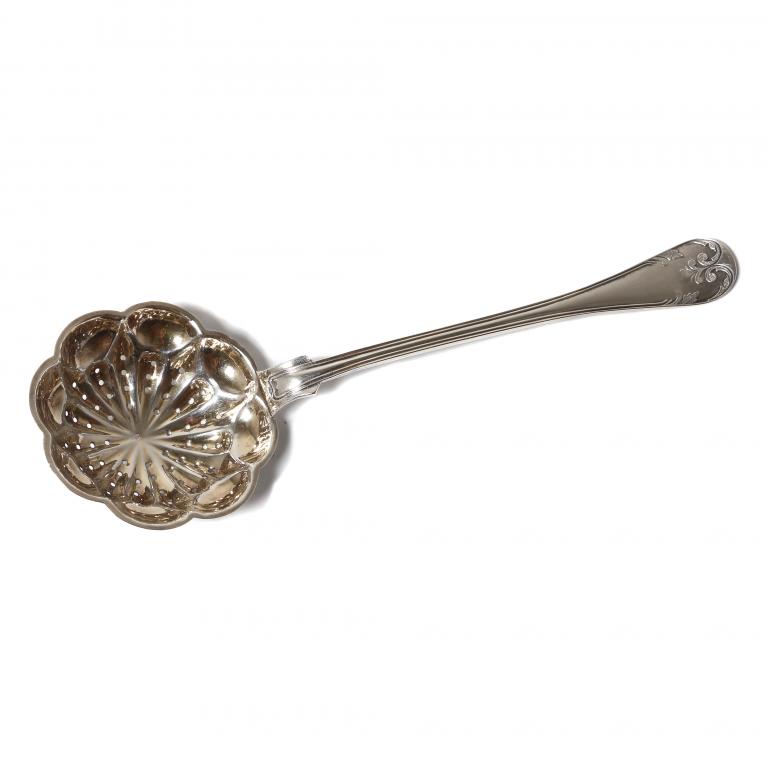 Серебряное ситечко. Швеция, конец 19 века.