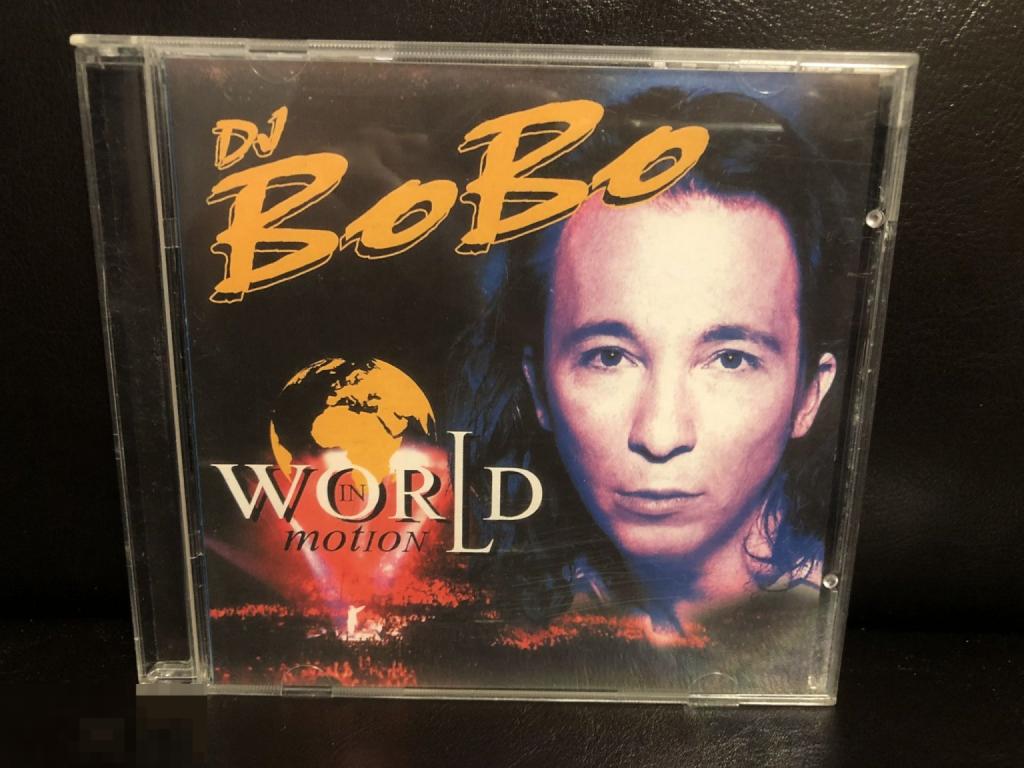 DJ BOBO World In Motion 1996 EURODANCE CD unofficial .
