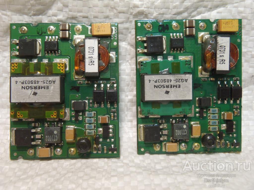 Модуль преобразователя DC/DC конвертер EMERSON AG25-48S03P-4.