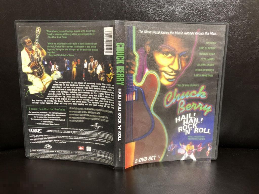 Chuck Berry – Hail! Hail! Rock 'N' Roll. 2 x DVD-Video.