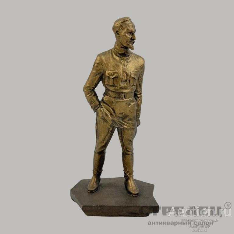 Бронзовая статуэтка «Ф.Э.Дзержинский». СССР
