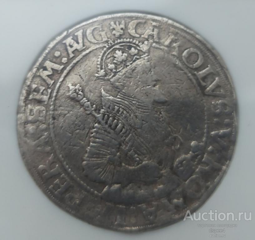 ДОНАУВЕРТ талер 1545 Карл V Имперский город Священная Римская Империя