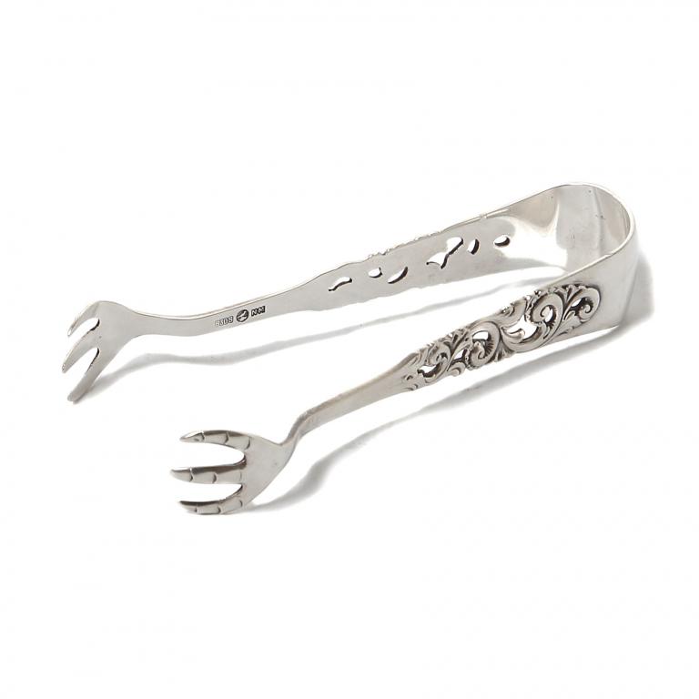 Серебряные щипцы для сахара. Норвегия