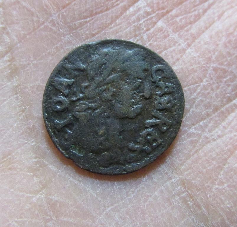 Солид ВКЛ Польша Ян Иоанн Казимир 1665 (л1-8-3)