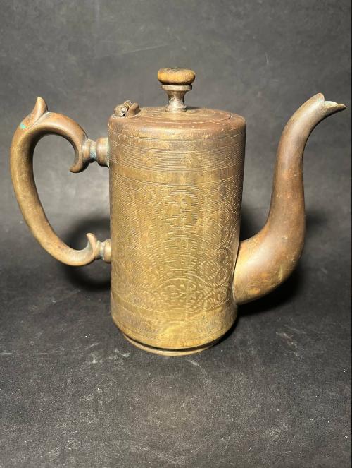 Кофейник Чайник Варшава Царская Россия 19 век Малыш