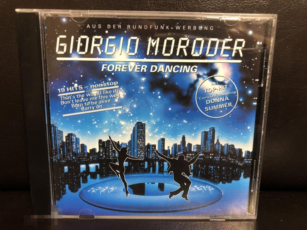 GIORGIO MORODER (Disco) 1992 Forever Dancing CD unofficial.