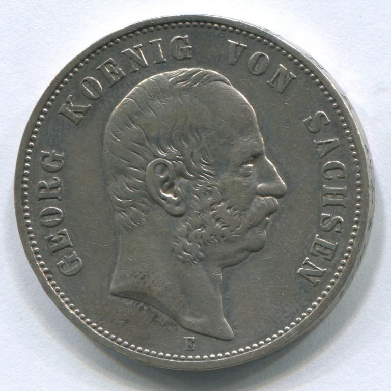 ГЕРМАНИЯ/САКСОНИЯ 5 МАРОК 1903  GVF