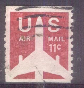 США 1971 Мi# 1029  Авиапочта гаш