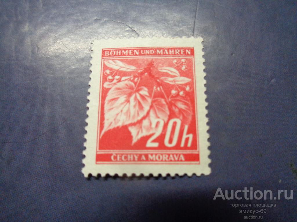 Германия рейх Богемия и Моравия Чистая