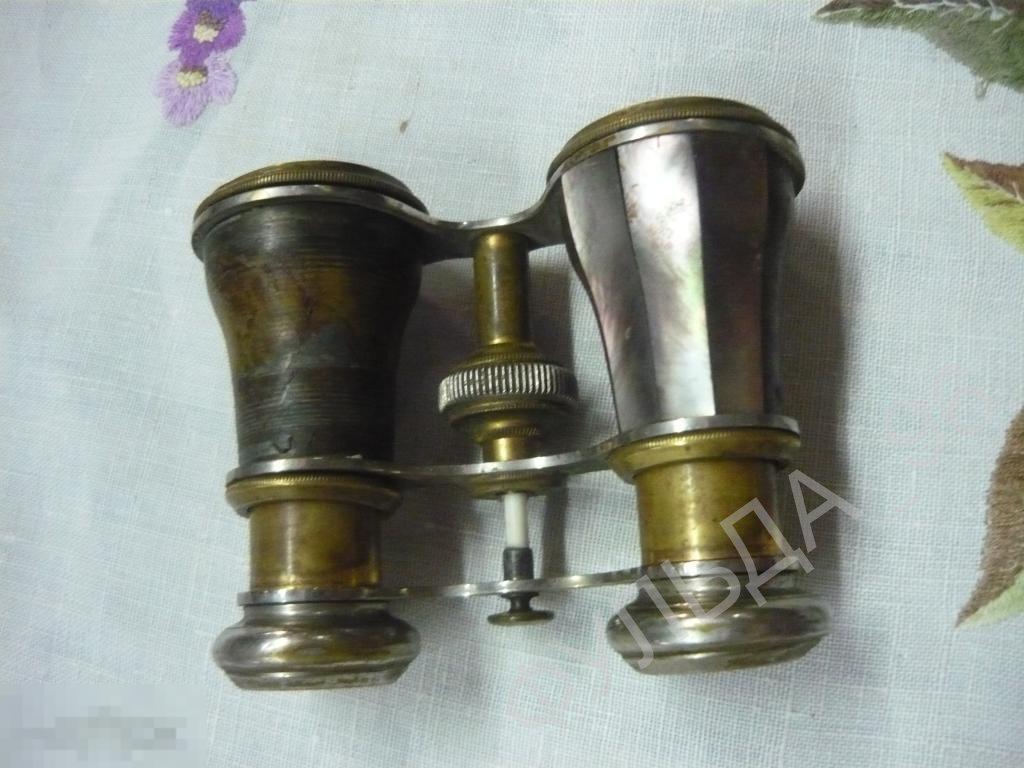 Бинокль театральный 19 век Остатки перламутра