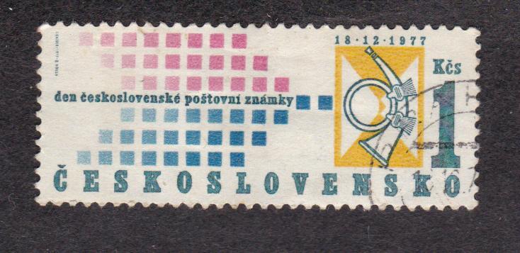 ЧССР 1977 Почтовый рожок (6995)