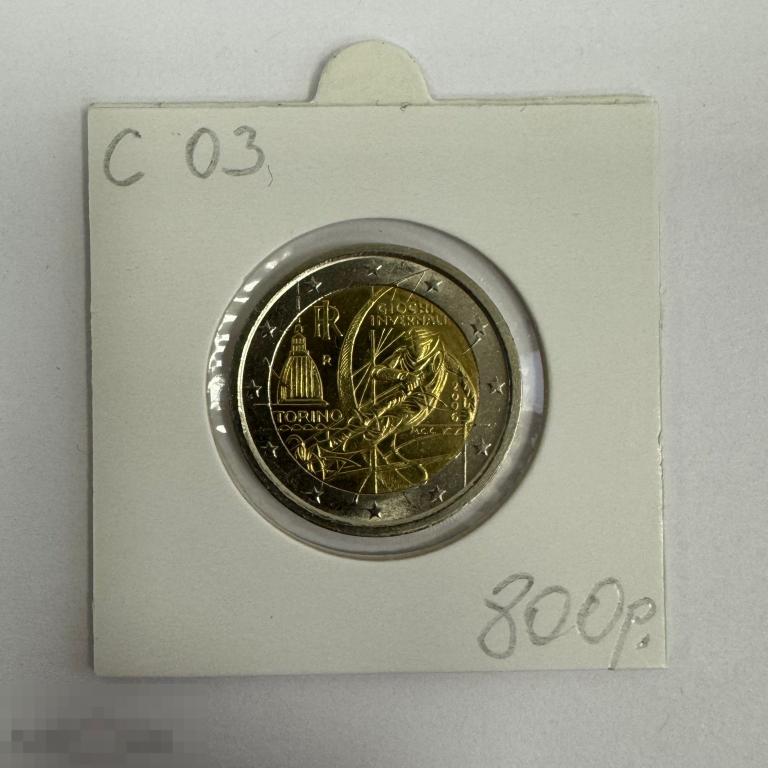 Италия 2 евро 2006 год « XX зимние Олимпийские игры »