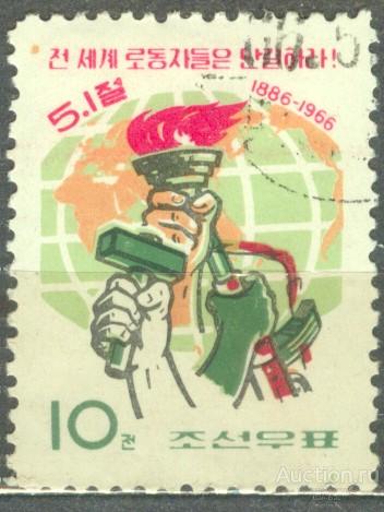 Корея КНДР 1966 80 ЛЕТ