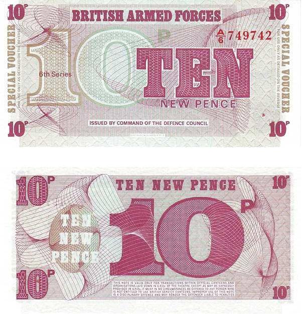 Великобритания P-M48 10 пенсов 1972 пресс, UNC