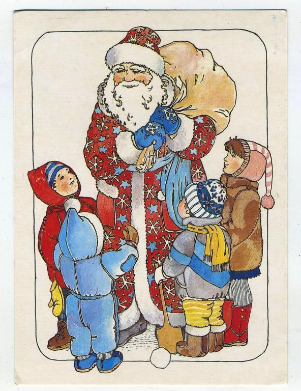 С Новым годом - Алексеева Э // 1988 год (8-А)