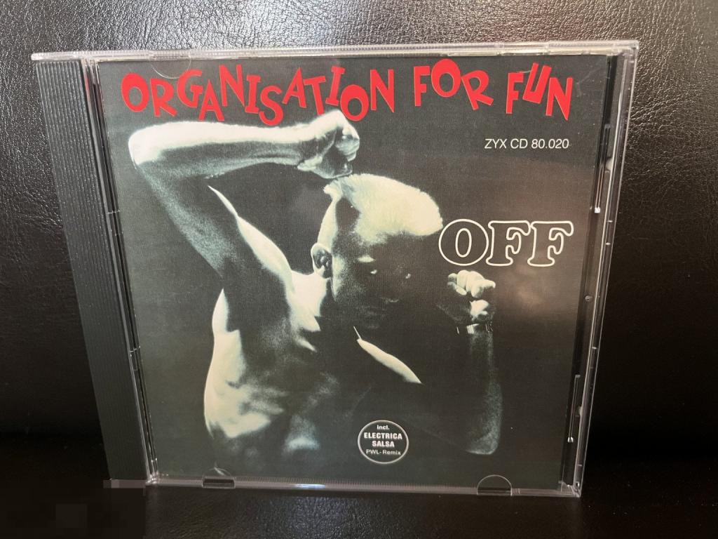 OFF​ ​ (Disco/Synth-pop) 1988 Organisation For Fun CD unofficial.
