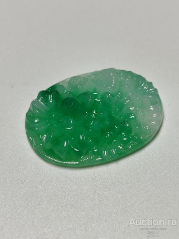 Винтажный кабошон для рукоделия, стекло