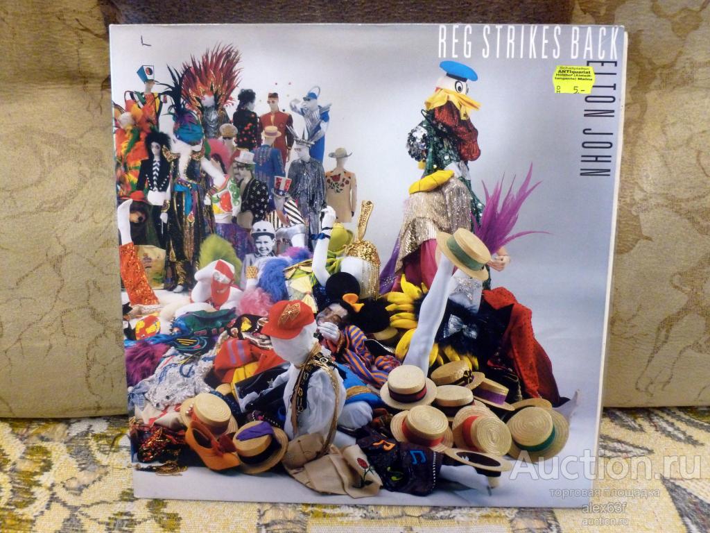 Elton John 1988 Reg Strikes Back (Holland)