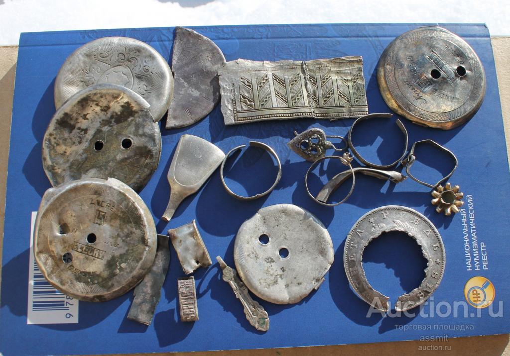 Лом серебро 84 проба 60,13 гр