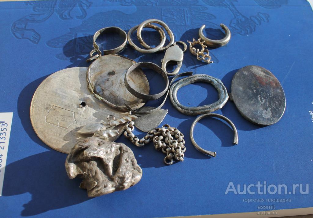 Лом серебро 84 проба 60,31 гр