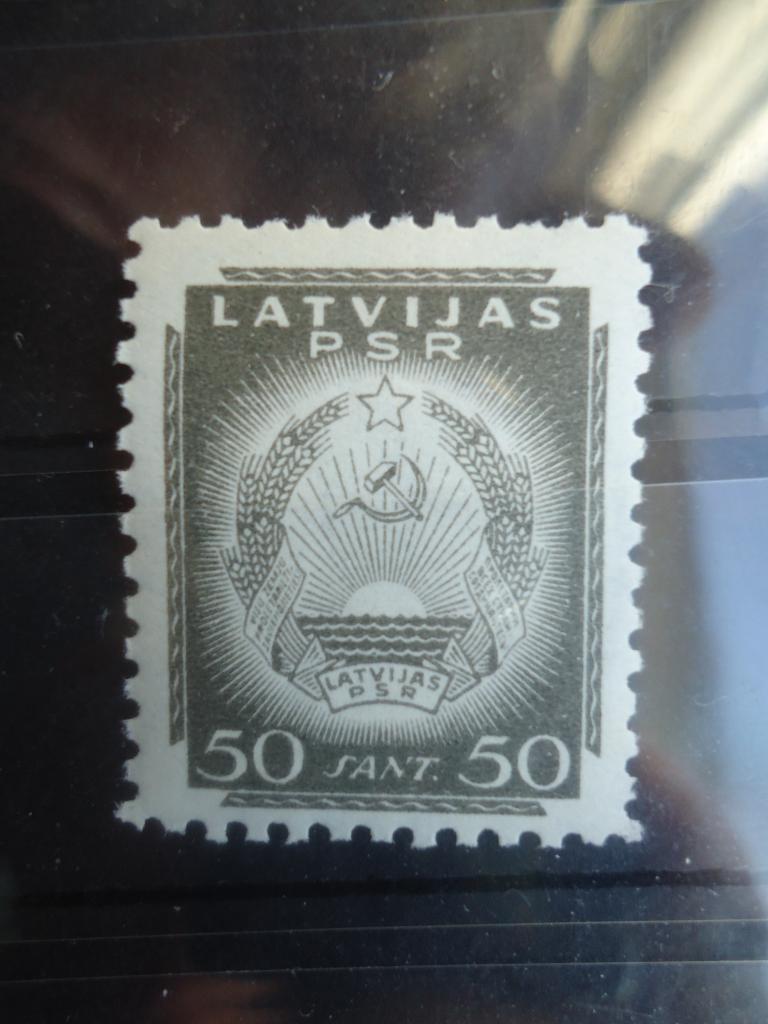 1941 г.  Латвийская ССР  MNH.