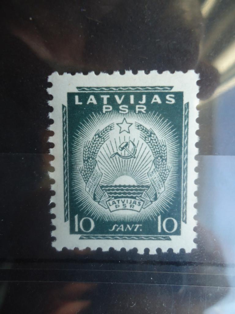 1941 г.  Латвийская ССР  MNH.