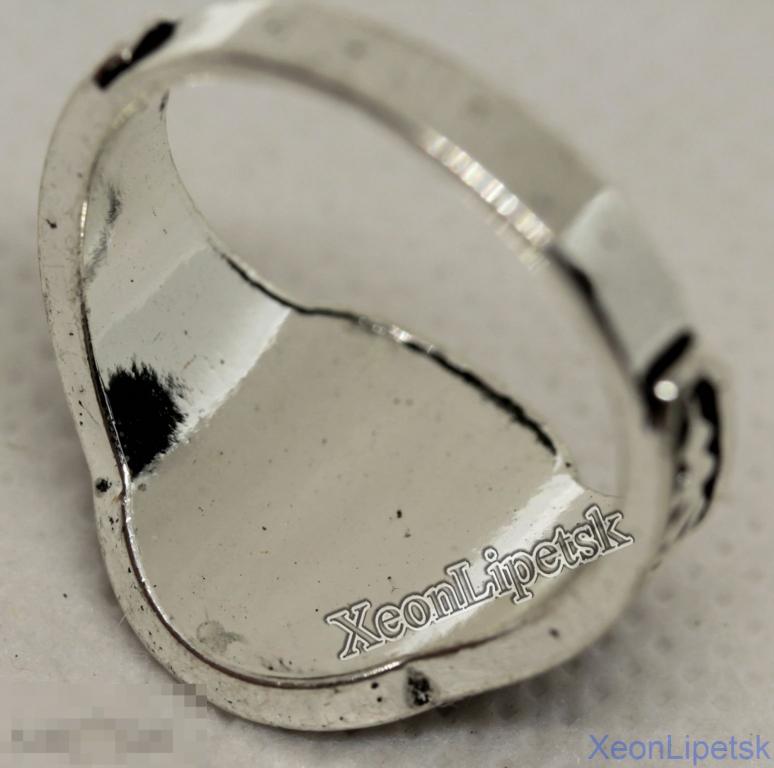 Кольцо НС..П партия АГ Св-ка Цветное Эмаль Перстень Размер 11 Копия