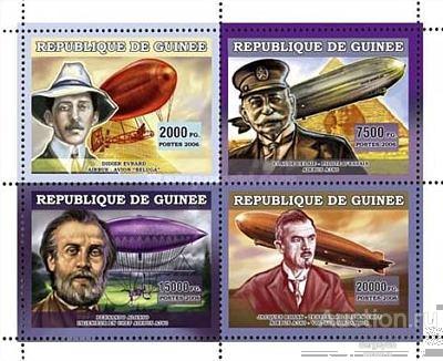 gn4498 Гвинея 2006г. Дирижабль Дирижабли, Инженеры MNH