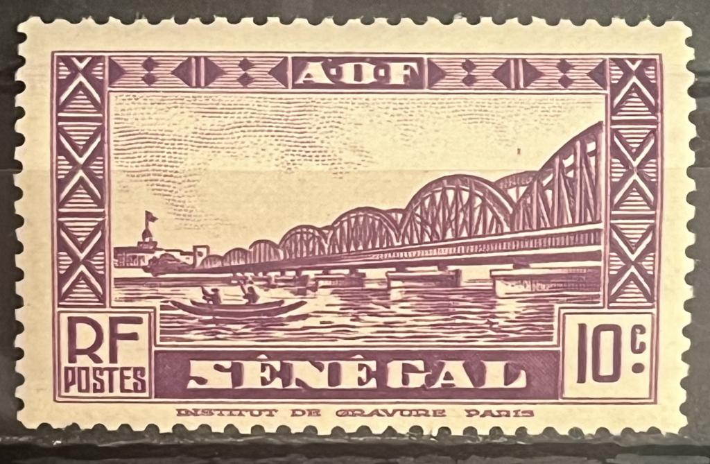 Почтовая марка Сенегал 🇸🇳 ❗️1935 год, ЧИСТАЯ❗️