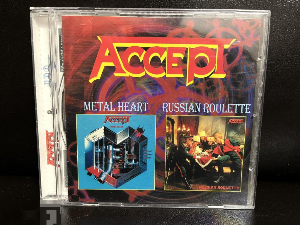 Accept 1985/1986 Metal Heart / Russian Roulette, CD, Compilation,
