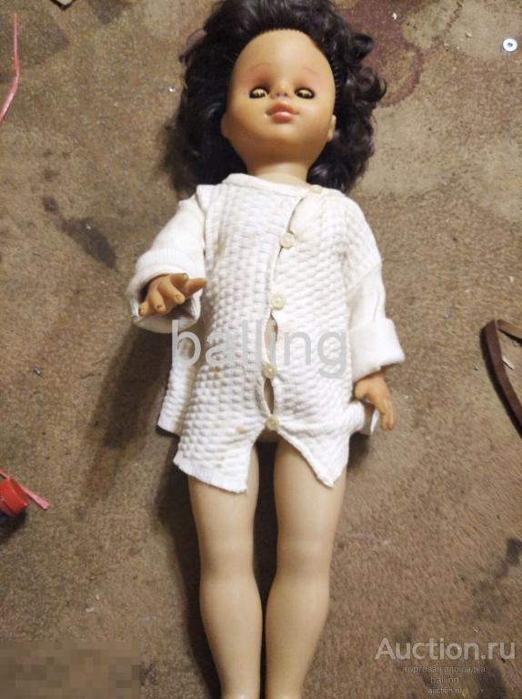 Кукла СССР не На Резинках руки,ноги. .большая 60см