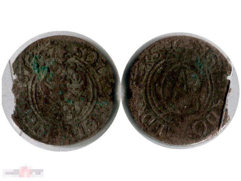 1 солид Латвии 1590 г. 1