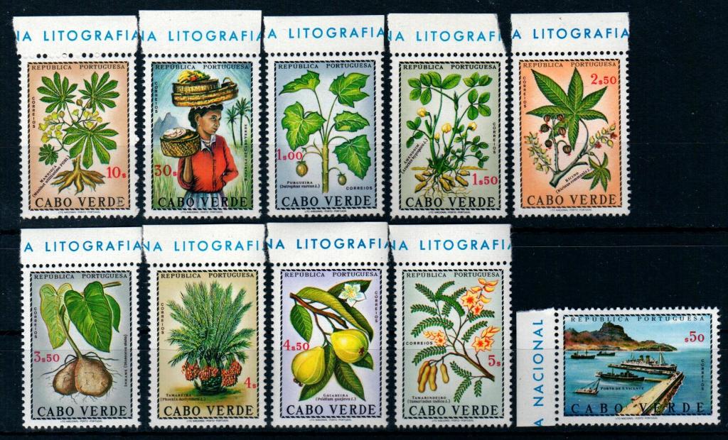 Кабо Верде 1968 флора, MNH