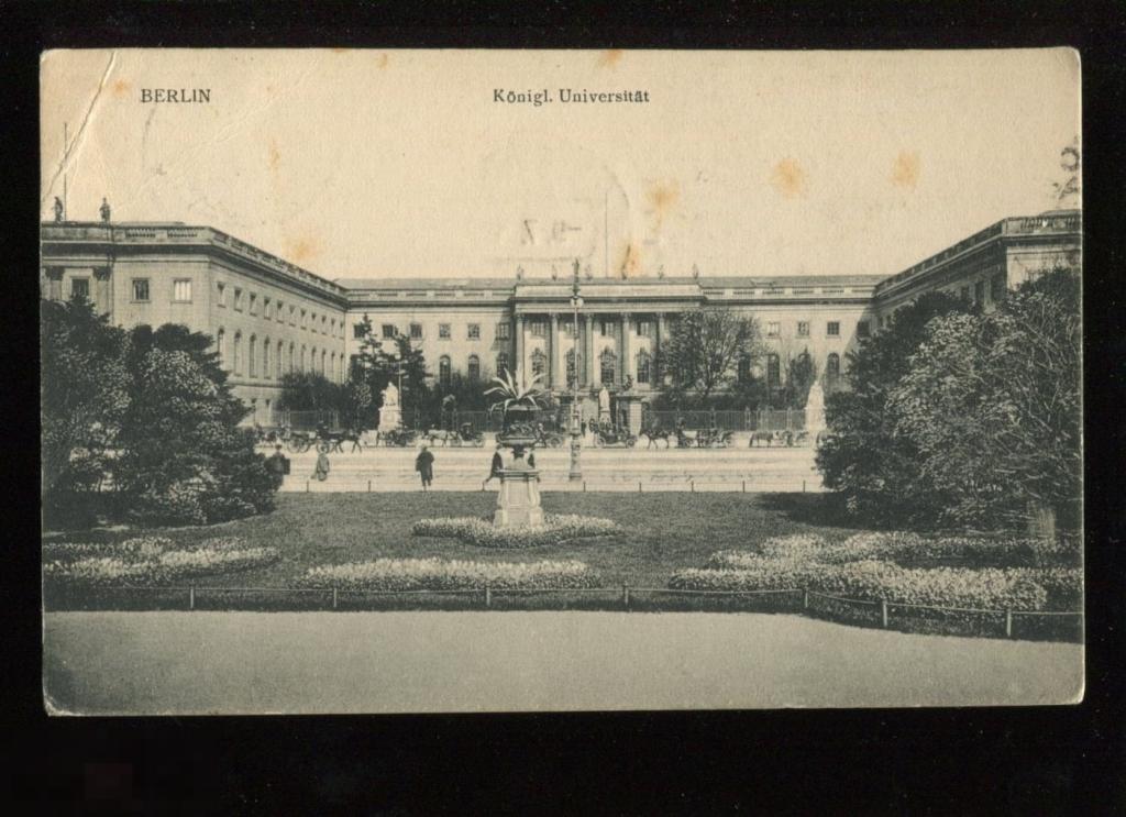 Германия   Берлин Университет,(в Харьков)