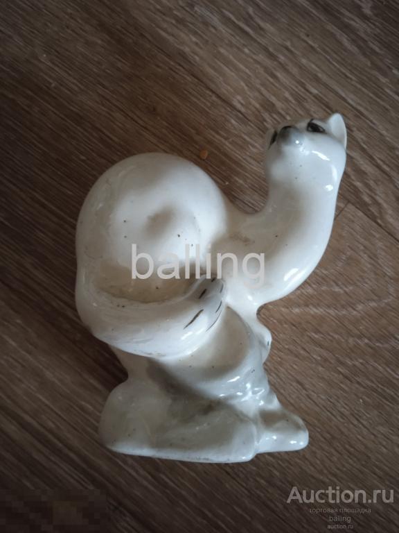 Статуэтка. Куница соболь Фарфор лфзи