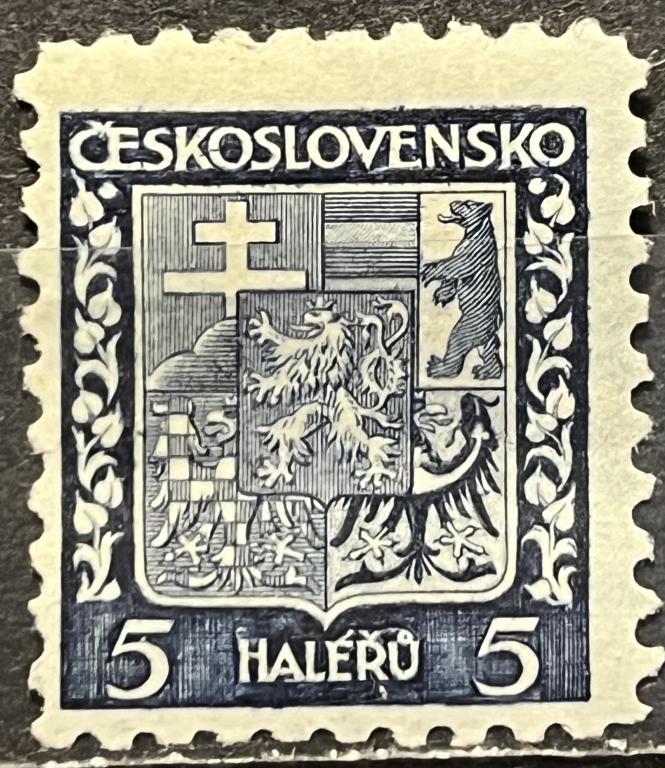 Почтовая марка Чехословакия 🇨🇿 ❗️1939 год, ЧИСТАЯ❗️