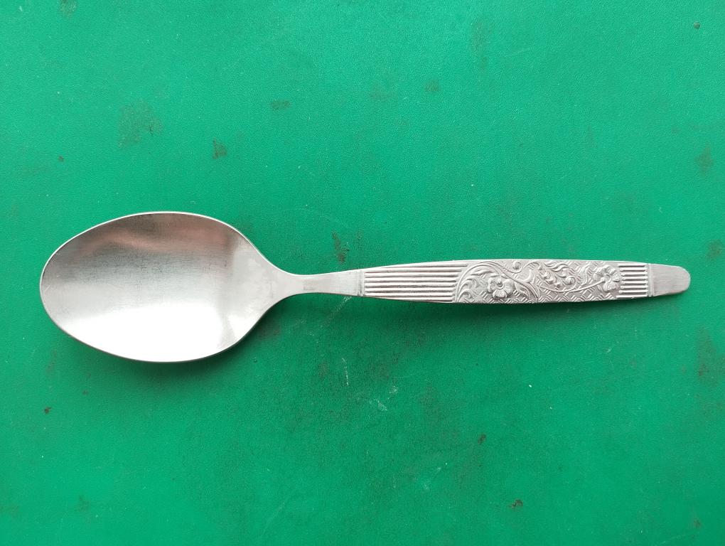 Ложка чайная. СССР. Нержавейка. Клеймо. Завод "Метапласт" г. Колышлей Пензенская область.