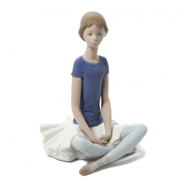 Фарфоровая фигура "Балерина". Lladro