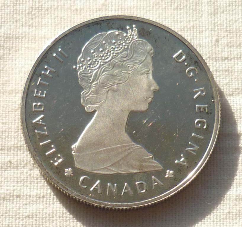 1 доллар 1985 года Канада ЛОСЬ