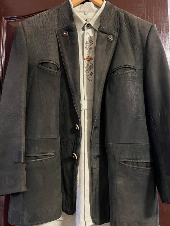 Пиджак антикварный мужской из Тироля 50-60 годов