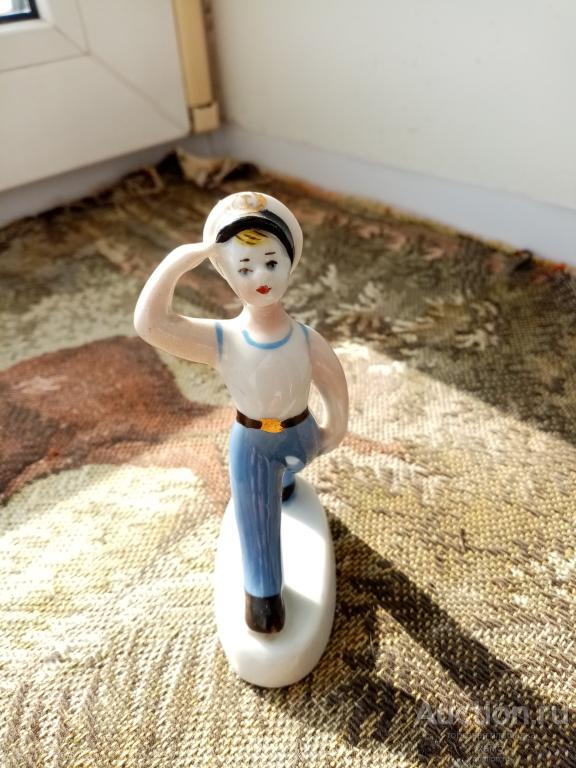 Статуэтка СССР Морячок, Юнга, Юный Матрос ЗХК Полонне .