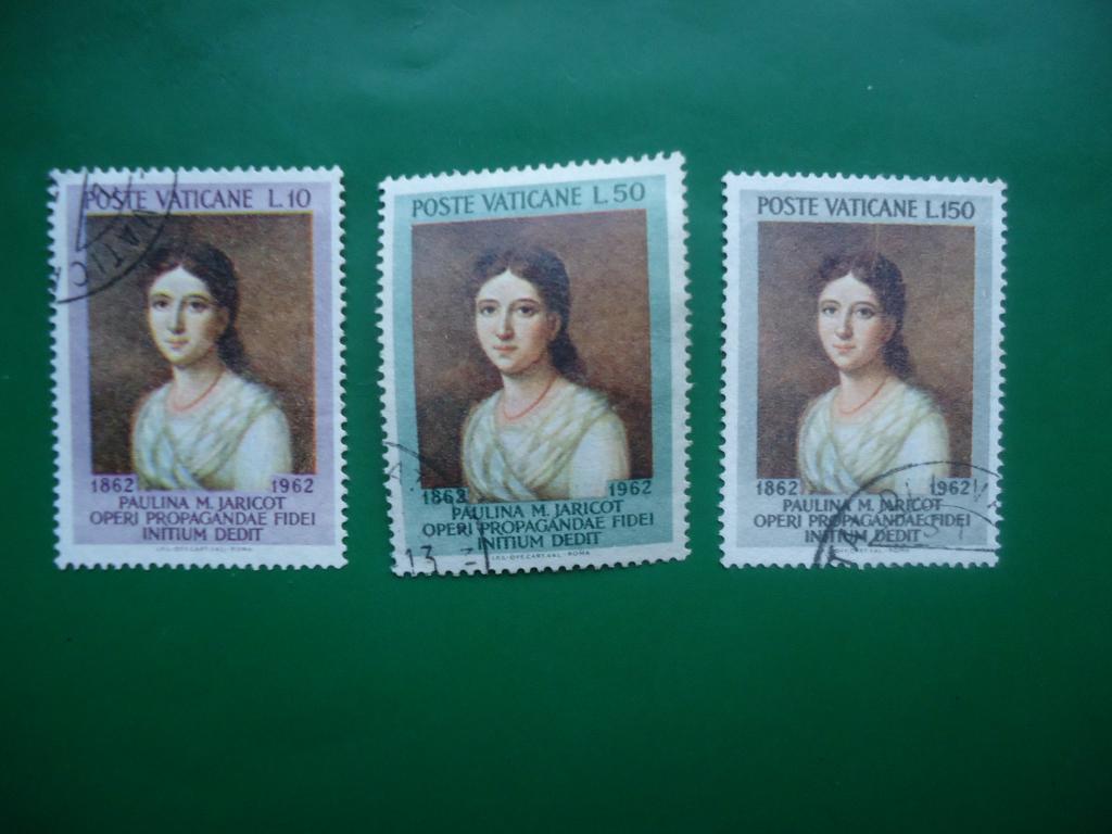 1962 г.  Ватикан.  гаш. без клея.